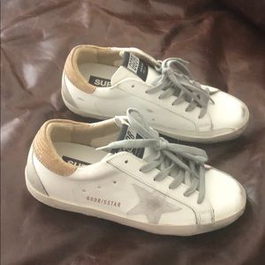 Golden Goose
Superstar Leather Lace-Up Sneakers